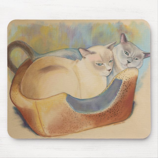 Mousepad Precioso & Romeo de Tonkinese (Frente)