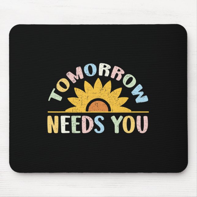 Mousepad Precisa de Você Apoio à Conscientização sobre Saúd (Frente)