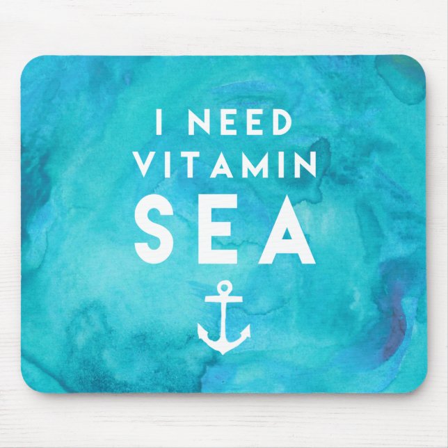 Mousepad Preciso De Uma Cotação De Vedura De Vinho Do Mar (Frente)
