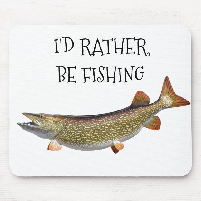 MOUSEPAD PREFERENCIALMENTE ESTAR PESCANDO (Frente)
