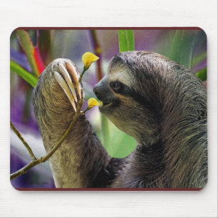 Mousepad Preguiça de árvore Três-Toed