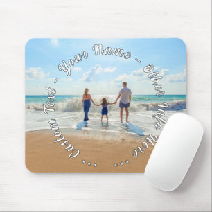 Mousepad Preparado seu mouse fotográfico e texto personaliz
