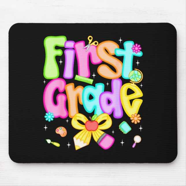 Mousepad Preparatório primeira série volta às aulas 1ª séri (Frente)