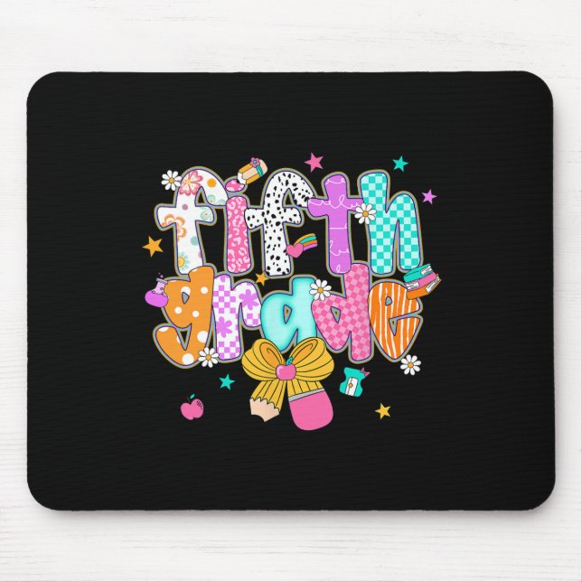 Mousepad Preppy Ck Para Escola 5ª Série Coquette Bow Menina (Frente)