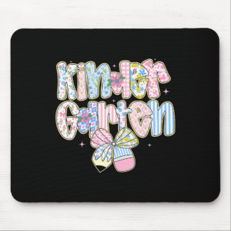 Mousepad Preppy Ck To School Floral Kindergarten Coquette G