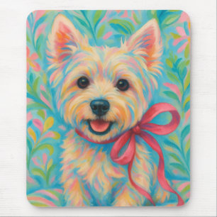 Mousepad Preppy Westie