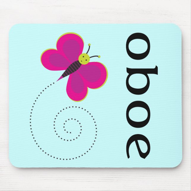 Mousepad Presente bonito de Oboe (Frente)