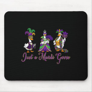 Mousepad Presente Camiseta Divertida Mardi Gras Goose 2026 
