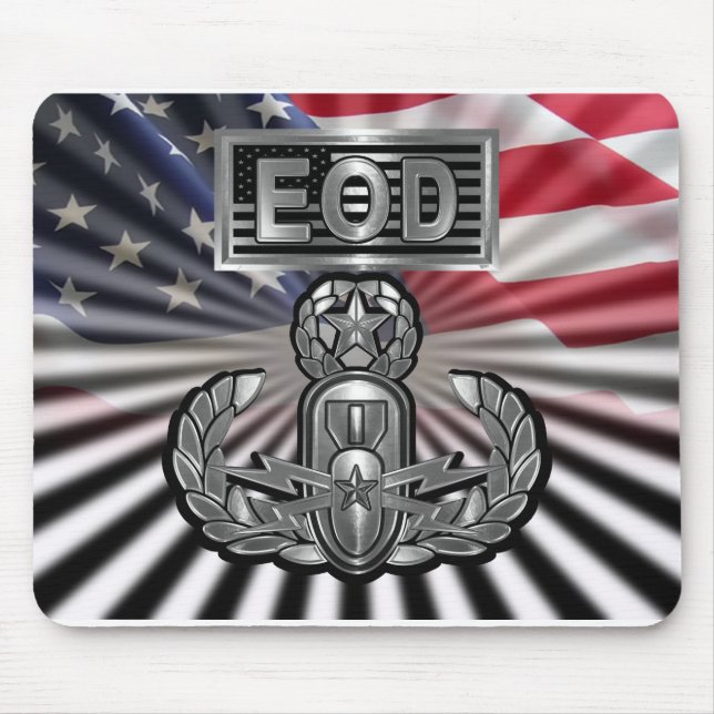 Mousepad Presente comemorativo do "Mestre Blaster EOD" (Frente)