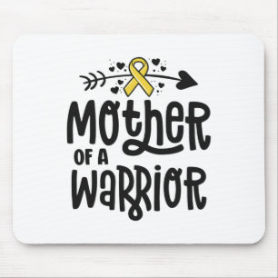Mousepad Presente da Mãe de um Guerreiro Família Câncer Inf