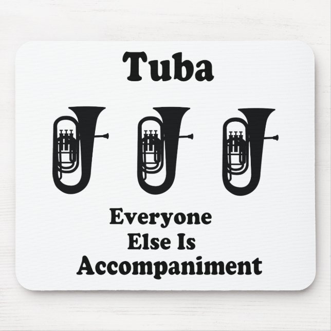 Mousepad Presente da tuba (Frente)