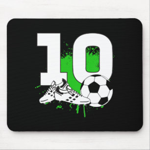 Mousepad Presente de Aniversário de 10 anos para Meninos Ca