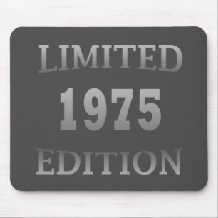 Mousepad Presente de aniversário de edição limitada de 1975