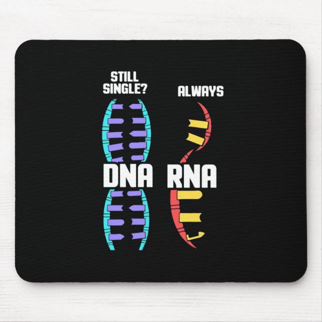 Mousepad Presente de aniversário | Professor DNA Biólogo E  (Frente)