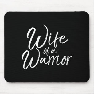 Mousepad Presente de Apoio ao Câncer do Marido Esposa