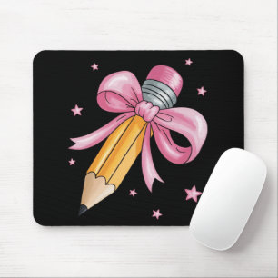 Mousepad Presente de Apreciação de Vida de Ensino de Lápis 