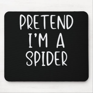 Mousepad Presente de aranha  Finja a preguiça do fantasma d