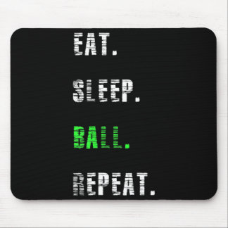 Mousepad Presente de basquete para repetir a bola de sono