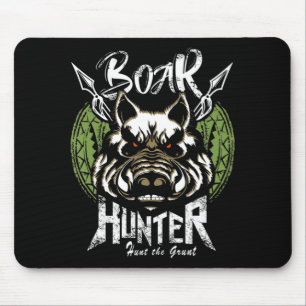 Mousepad Presente de caça a javalis