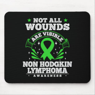 Mousepad Presente de Câncer de Sangue Conscientização de Li