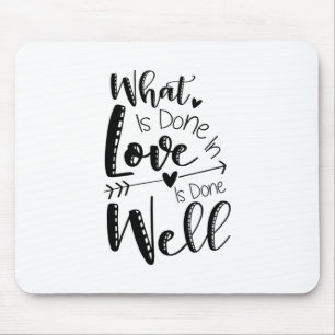 Mousepad Presente De casal O Que É Feito No Amor