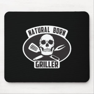 Mousepad Presente De Churrasco De Nascer Natural legal Para