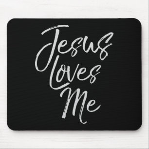 Mousepad Presente de Citação de Amor Cristão para Novos Cre