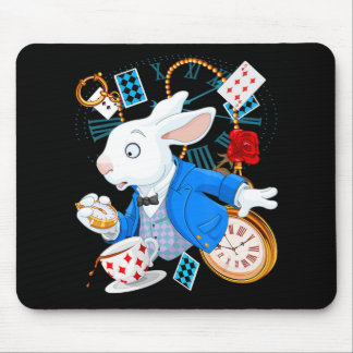 Mousepad Presente de coelho| Alice No País Das Maravilhas —