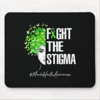 Mousepad Presente de Conscientização sobre Saúde Mental Com
