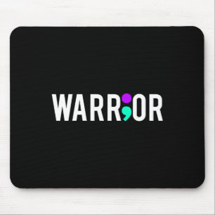 Mousepad Presente de Design do Guerreiro de Sensibilização 