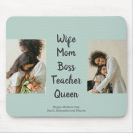 Mousepad Presente de Dia da Mãe para Mãe, Chefe, Professora