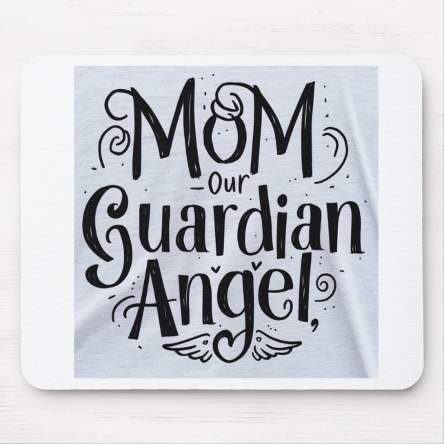Mousepad Presente de Dia das Mães para Mamãe (Frente)