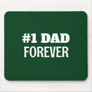 Mousepad Presente de Dia de os pais Verde e Branco nº 1