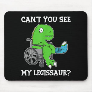 Mousepad Presente de Dinossauro Engraçado para se Recuperar