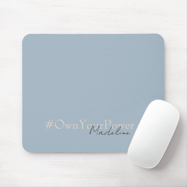 Mousepad Presente de empoderamento do Girlpatrão - Nome per (Com mouse)