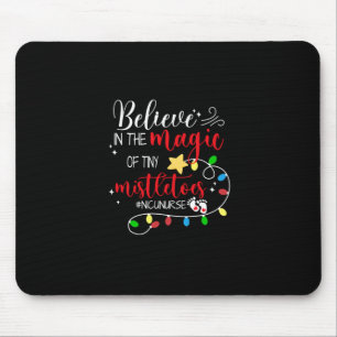 Mousepad Presente de Enfermeira Acredite Na Magia
