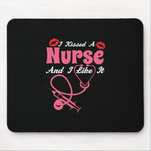 Mousepad Presente de Enfermeira Beijei Uma Enfermeira E G