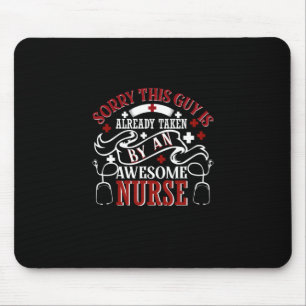 Mousepad Presente de Enfermeira   Desculpe Esta Cara Já Foi