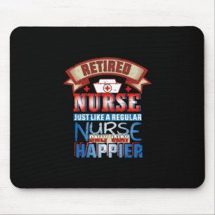 Mousepad Presente de Enfermeira   Enfermeira Aposentada Tal