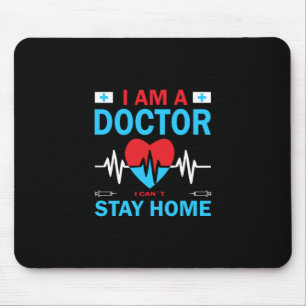 Mousepad Presente de Enfermeira Enfermeira Não Posso Fica
