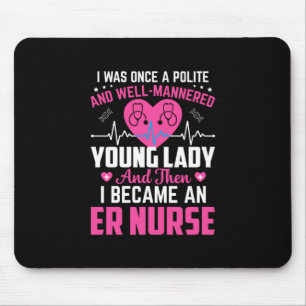Mousepad Presente de Enfermeira   Eu Era Uma Vez A Enfermei