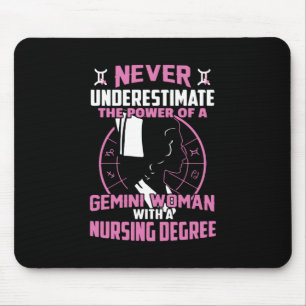 Mousepad Presente de Enfermeira Nunca Subestimar O Poder