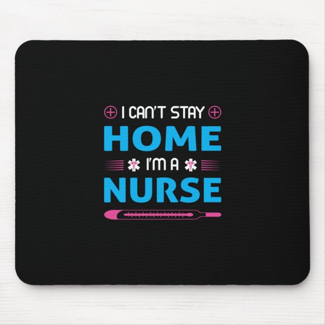 Mousepad Presente de Enfermeira | Sou Enfermeiro (Frente)