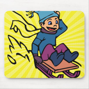 Mousepad Presente De Esqui Vintage Para Esquiadores   manga