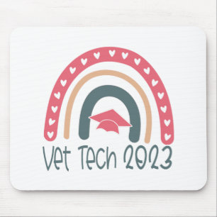 Mousepad Presente de graduação do técnico veterinário da te
