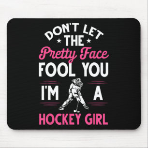 Mousepad Presente De Hóquei No Gelo Para Mulheres Crianças