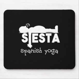 Mousepad Presente de Ioga e Divertido Sono Diversão Espanho