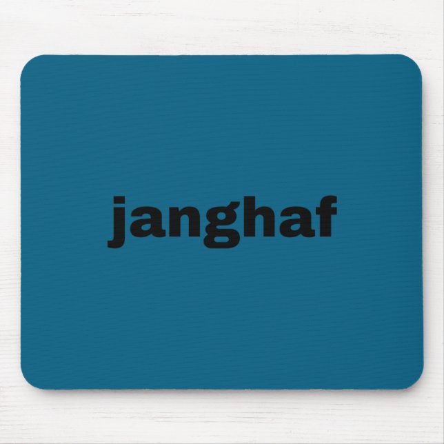 Mousepad Presente de Manga Longa Memorable Janghaf Fofo (Frente)