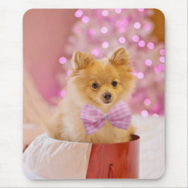 Mousepad Presente de Natal Cachorro Filhote