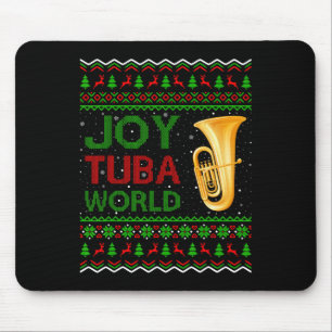 Mousepad Presente de Natal Joy Tuby Amante da Música Mundia